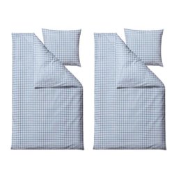 F&H Sdahl Seng 140x220 cm linen blue, Vista