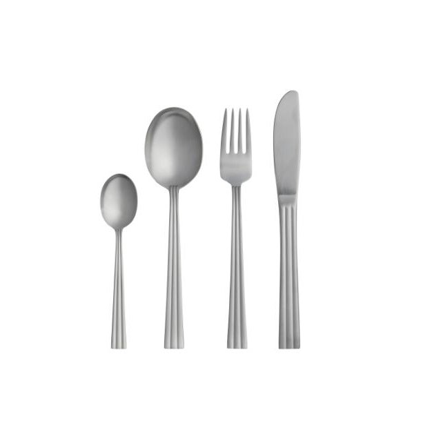 F&H Gense Thebe Bestiks�t 24 dele Mat st�l