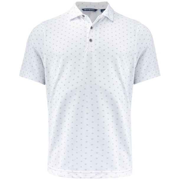 Cutter &amp; Buck Dyd Eco Polo Hvid 00 S