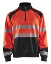 High Vis Rød/sort,XS