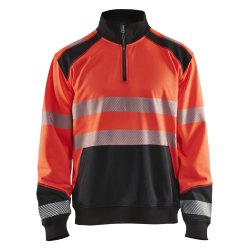 Blklder HIGH VIS SWEATSHIRT HALF ZIP