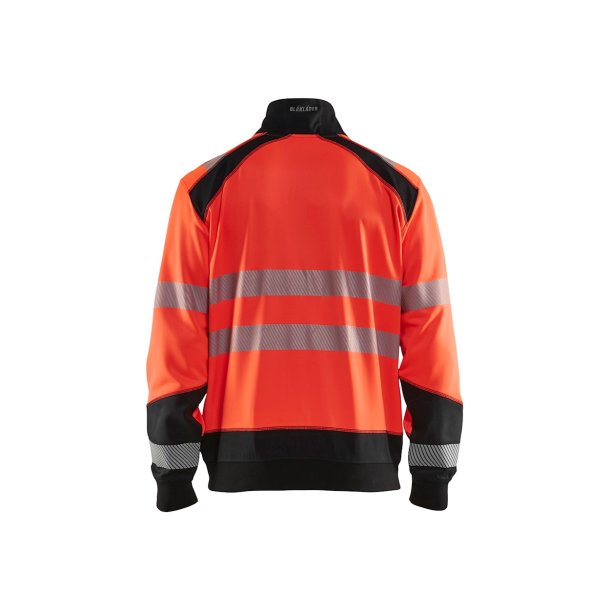 Bl�kl�der HIGH VIS SWEATSHIRT FULL ZIP