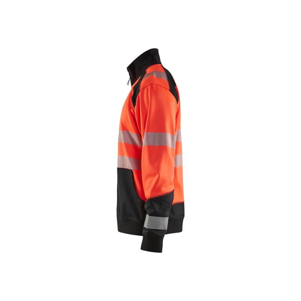 Bl�kl�der HIGH VIS SWEATSHIRT FULL ZIP