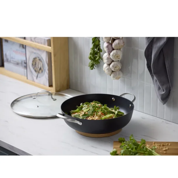 Pillivuyt Gourmet Garonne Gryde Dia 30 cm 4,7 liter Sort
