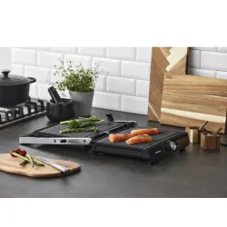 Nordic Sense Paninigrill 28 x 23 cm 2000 watt Sort