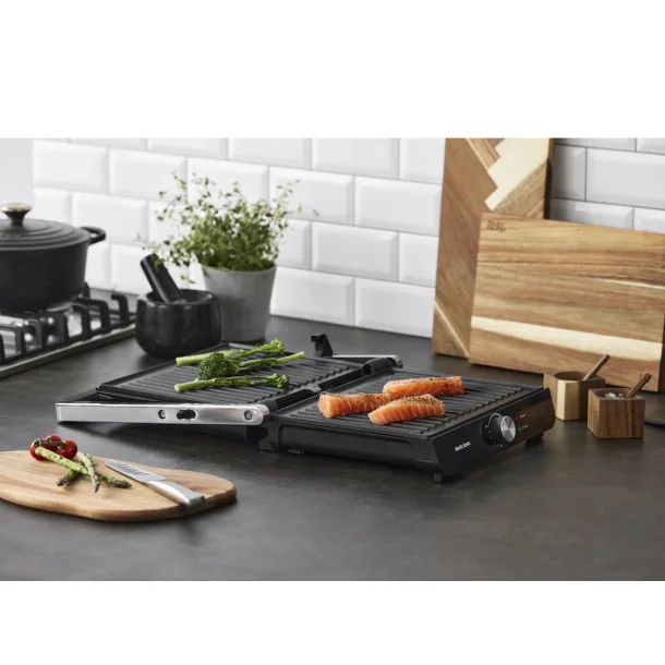 Nordic Sense Paninigrill 28 x 23 cm 2000 watt Sort