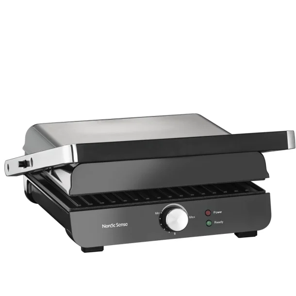 Nordic Sense Paninigrill 28 x 23 cm 2000 watt Sort