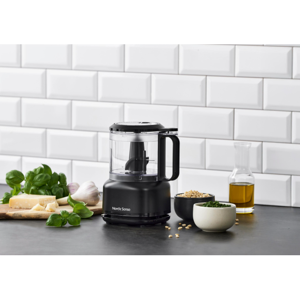 Nordic Sense Minihakker 0,5 liter 250 watt Mat sort