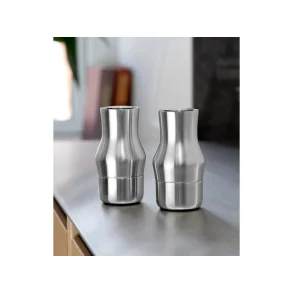 F&H Gense Dorotea Salt- og peberkvrnst Dia 7,31 x 14 cm Mat stl