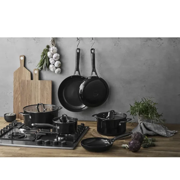 Pillivuyt Gourmet Blavet Grydes�t m/l�g 6 dele Black