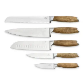 F&H HOLM Knivst 5 dele Akacie