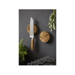 HOLM Knivblok Dia 9 x 2 cm 2 stk Akacie