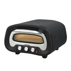 Nordic Sense Pizzaovn elektrisk 2200 watt Sort/S�lv