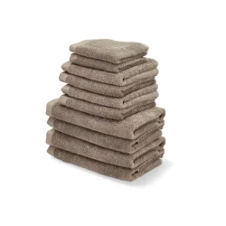 S�dahl Comfort Organic H�ndkl�der 10 dele Taupe SAMPAK