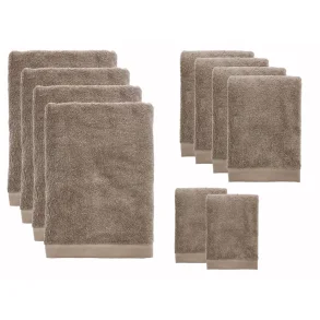 S�dahl Comfort Organic H�ndkl�der 10 dele Taupe SAMPAK