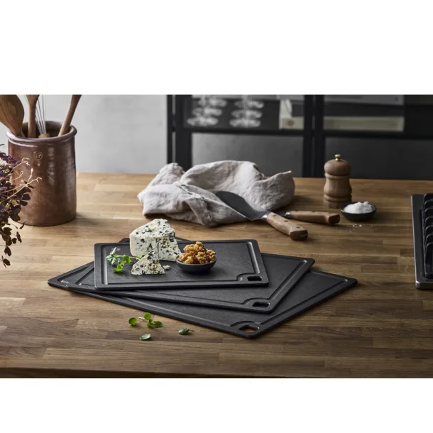 Pillivuyt Gourmet sk�rebr�tter 3 stk, sort SAMPAK