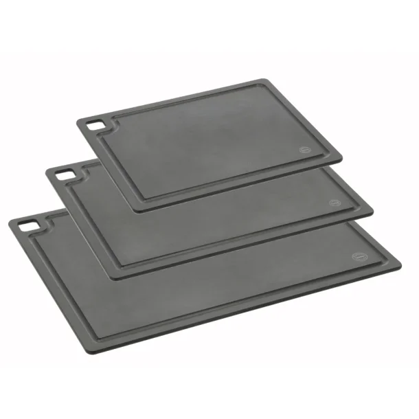 Pillivuyt Gourmet sk�rebr�tter 3 stk, sort SAMPAK
