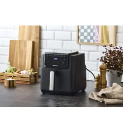 Nordic Sense Airfryer 5 liter 1500 watt Sort