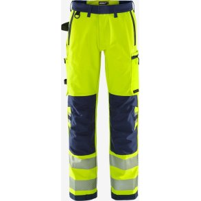 Fristads HIVIS GREEN STRETCHBUKSER KLASSE 2 2645 GSTP