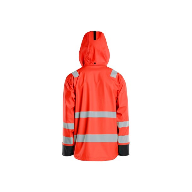 Bl�kl�der High Vis Regnjakke Level 2