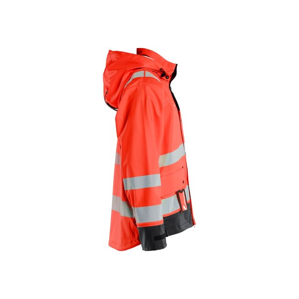 Bl�kl�der High Vis Regnjakke Level 2