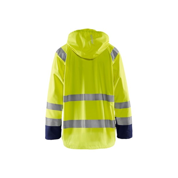 Bl�kl�der High Vis Regnjakke Level 1