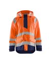 High Vis orange/navy,XS