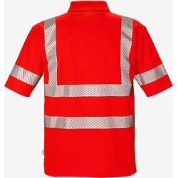 FRISTADS HI VIS POLOSHIRT KL.2