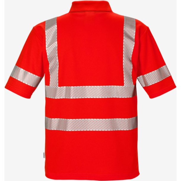FRISTADS HI VIS POLOSHIRT KL.2