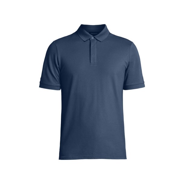 Tenson Poloshirt TXlite Tri-blend herre M&oslash;rkebl&aring; L