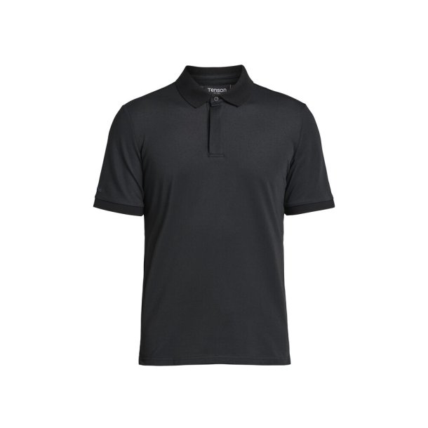 Tenson Poloshirt TXlite Tri-blend herre Sort 4XL
