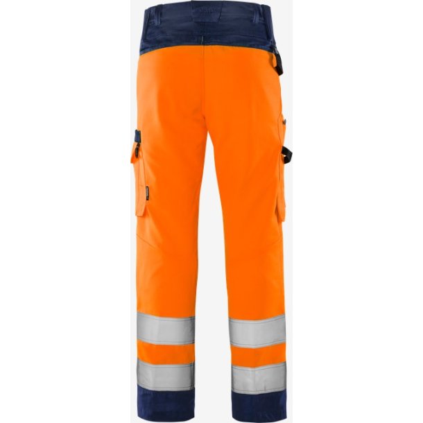 FRISTADS HIVIS GREEN BUKSER KL.2
