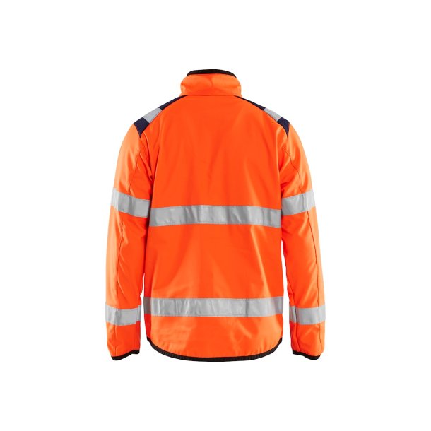 Bl�kl�der High Vis Light Softshell Jakke