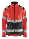 High Vis R&oslash;d/sort,XS