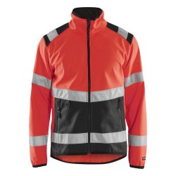 Bl�kl�der HIGH VIS LIGHT SOFTSHELL JAKKE