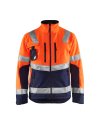 High Vis orange/navy,S