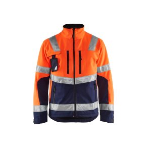 Blklder High Vis Softshell Jakke