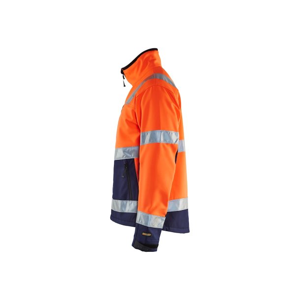 Bl�kl�der High Vis Softshell Jakke
