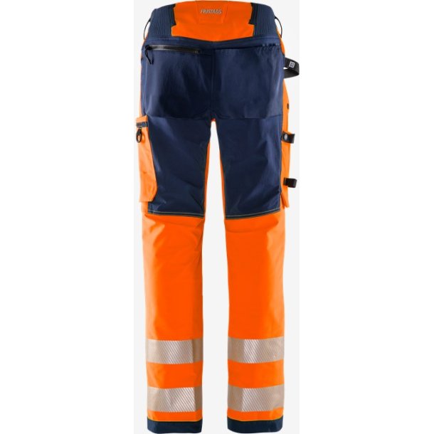 Fristads HiVis Green stretchbukser klasse 2 2645 GSTP