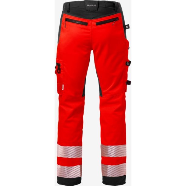 FRISTADS HI VIS H�NDV�RKER STRETCH BUKSER KL.2 