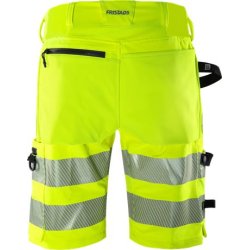 Fristads HI VIS GREEN STRETCHSHORTS KL. 2.