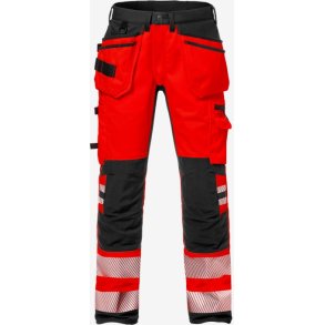 FRISTADS HI VIS HNDVRKER STRETCH BUKSER KL.2 