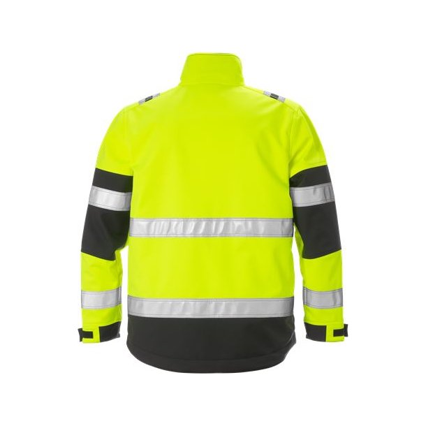 KANSAS HI VIS SOFTSHELLJAKKE KL.2 4083