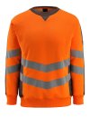 High Vis orange/grå,S