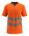 High Vis orange/grå,S