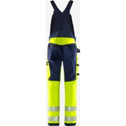 FRISTADS HIVIS GREEN STRETCH OVERALLS KLASSE 1 1031 GSTP