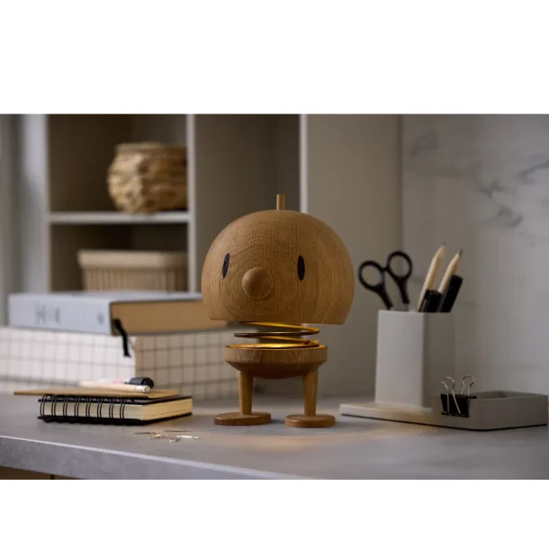 F&H Hoptimist LED lampe Hoptimist 10 x 10 x 15 cm L Oak