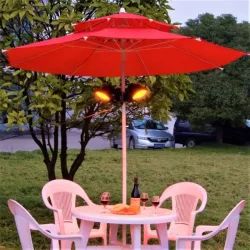 H�ws terrassevarmer m. 3 lamper