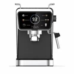 h�ws espresso 7-i-1, 20 bar, sort/st�l