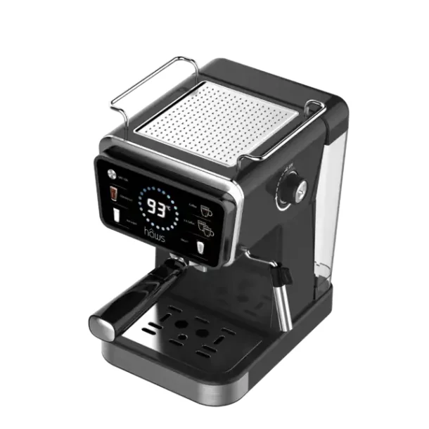 h�ws espresso 7-i-1, 20 bar, sort/st�l